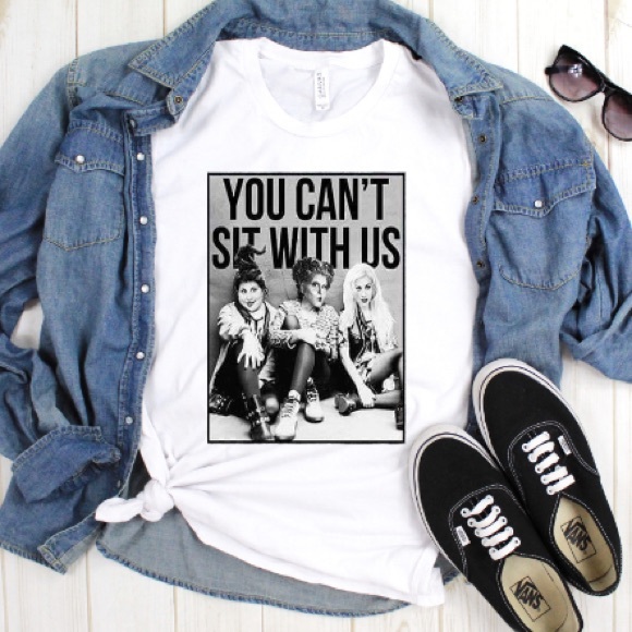 Whiskey Kiss Tops - WHISKEY KISS Hocus Pocus Mean Girls Graphic Tee